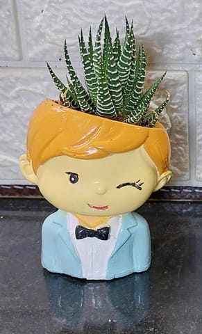 Boy Planter - A Playful Touch to Your Home Decor