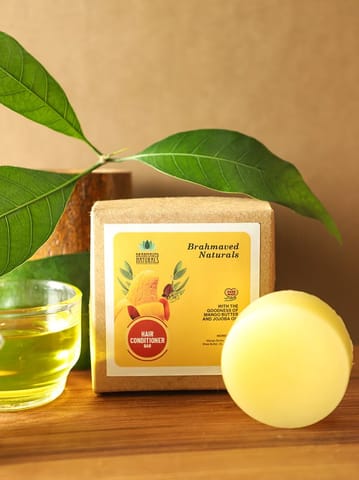 Natural Hair Conditioner Bar with the Nourishing Goodness of Jojoba Oil and Mango Butter
