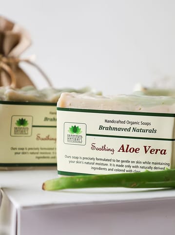 Handmade Aloe Vera Soap – Nourishing & Skin Brightening