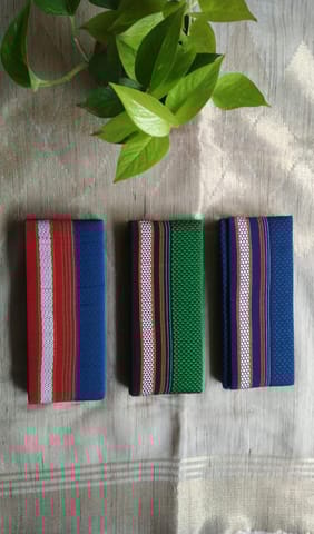 Stylish Khan Fabric Clutch Purse with Magnet Button – Organized & Compact