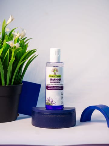 Righvi Trish Lavender Body Wash – With Lavender & Vitamin E | Cleanses, Kills Bacteria & Soothes Skin (100ml)