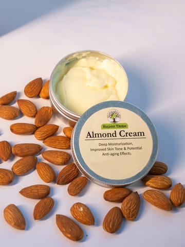 Righvi Trish Almond Cream – Deep Moisturizing Cream for Glowing, Youthful Skin(50gm)