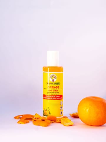 Righvi Trish Orange Face Wash – For Acne Control & Radiant Skin (100ml)