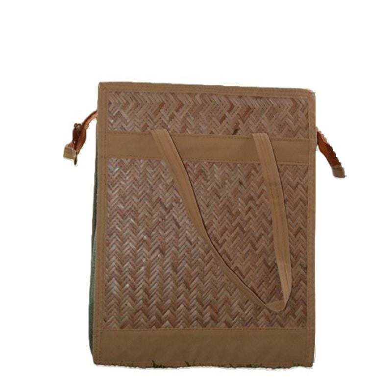 Natural Sheetalpati Tiffin Bag – Elegant & Eco-Friendly Lunch Carrier