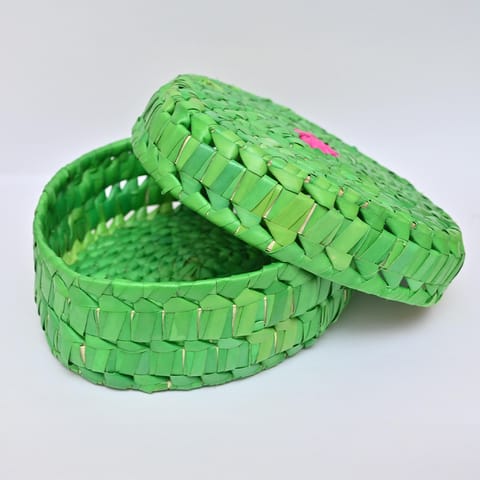 Palm Leaf Heart-Shaped Gift Box – Eco-Friendly Packaging for Chocolates, Hampers & Fragrance Gifts