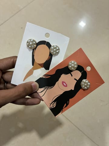RESIN HOOP EARRINGS