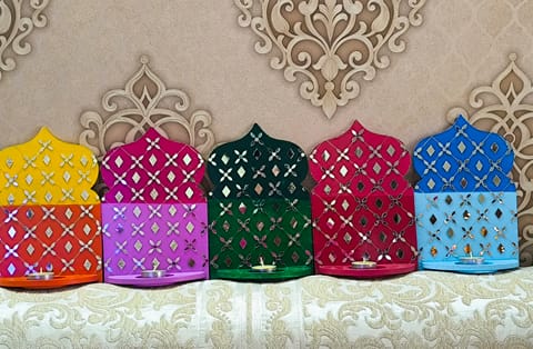 Decorative candle holders